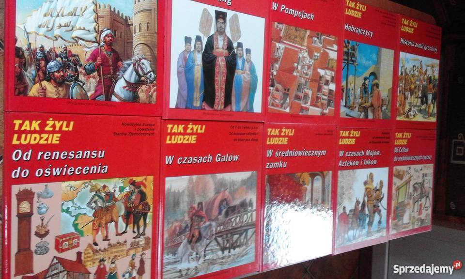 książki zestaw Tak Żyli Ludzie Jarocin