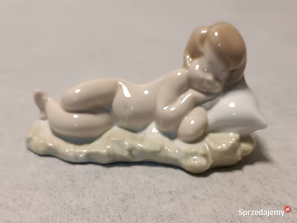 LLADRO Jezusek Jezus do szopki Boże Narodzenie Porcelana i szkło Antyki, Sztuka, Kolekcje pomorskie Gdańsk