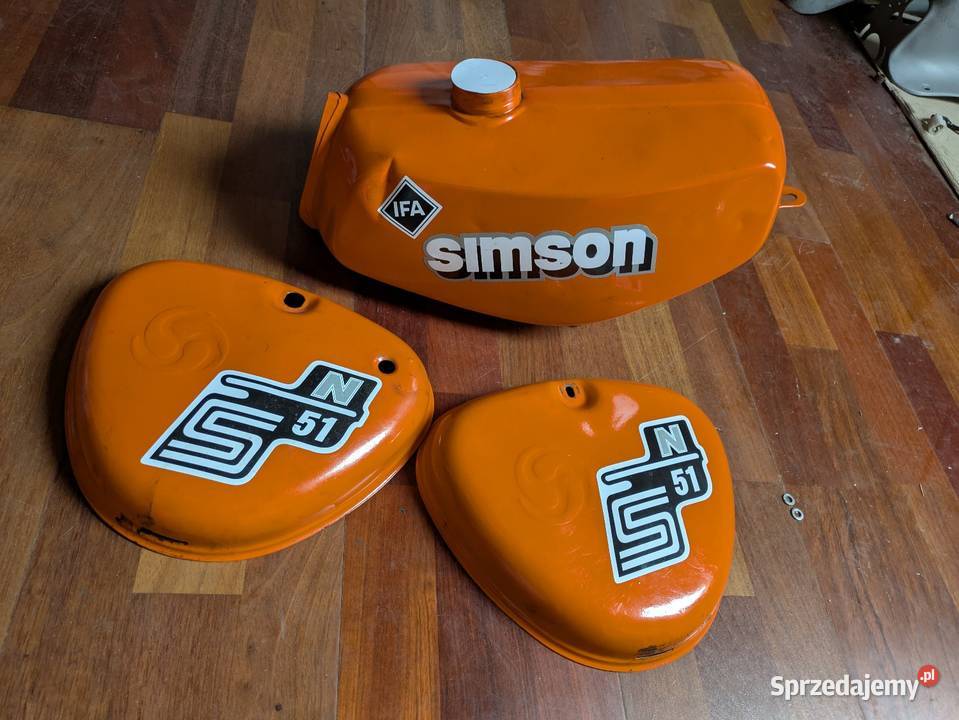 Sprzedam zbiornik z boczkami Simson s 51 Marcinkowice sprzedam