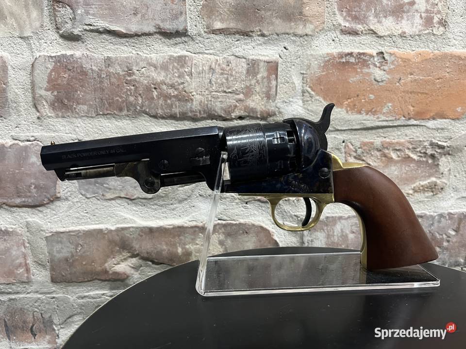 Rewolwer czarnoprochowy 1851 Colt Navy Yank 487 Tarnowskie Góry