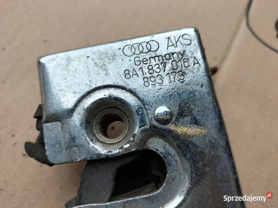 Audi 80 B4 80B4 8A1837016A ZAMEK DRZWI PRZÓD osobowe Zamki, wkładki i kluczyki Kamień-Kolonia sprzedam