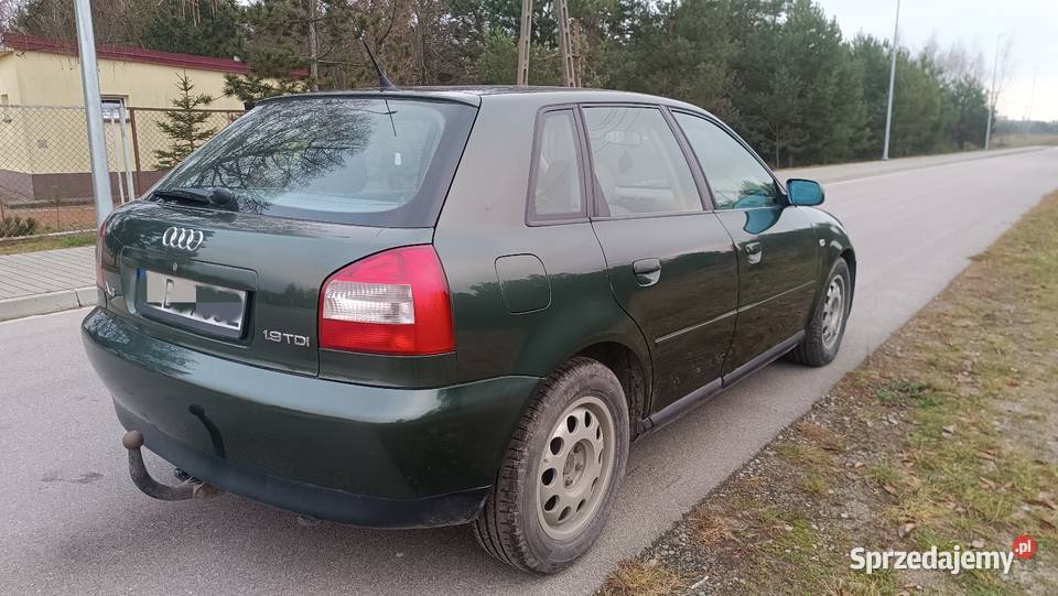 Audi A3 8l 19TDI ekonomiczne zadbane zielony Osowa