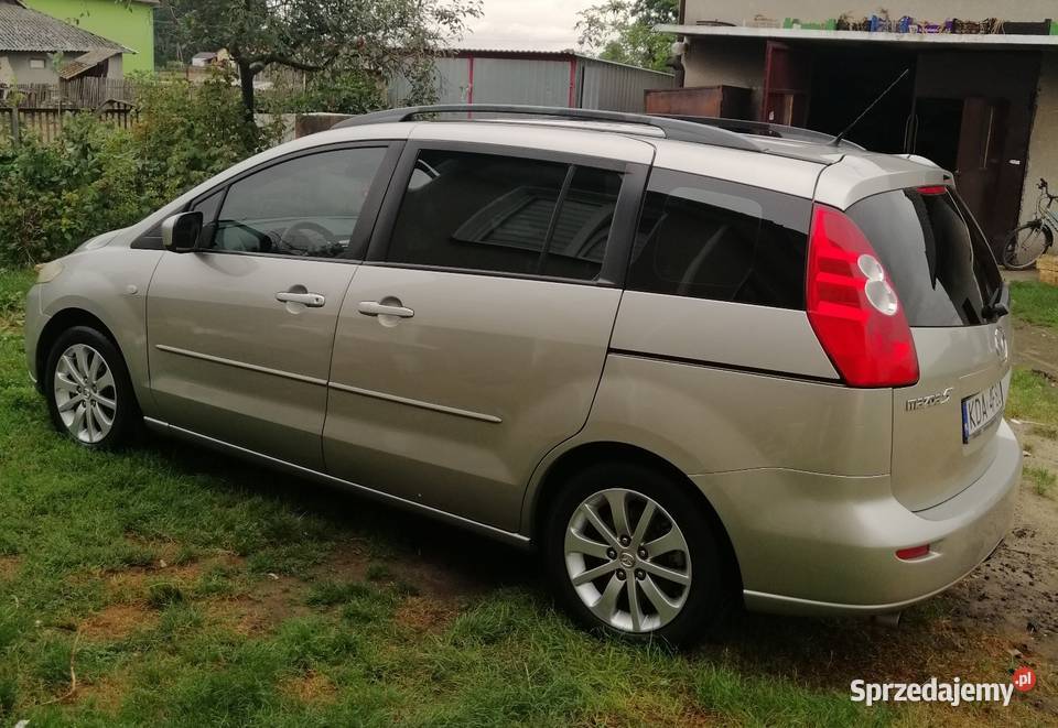 Mazda 5 18 Benzyna 2005 srebrny sprzedam
