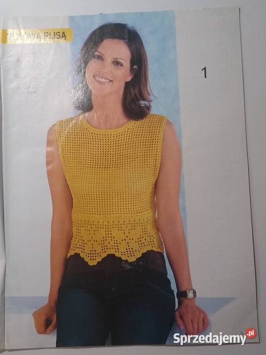 Swetry 892003 szydełko sprzedam