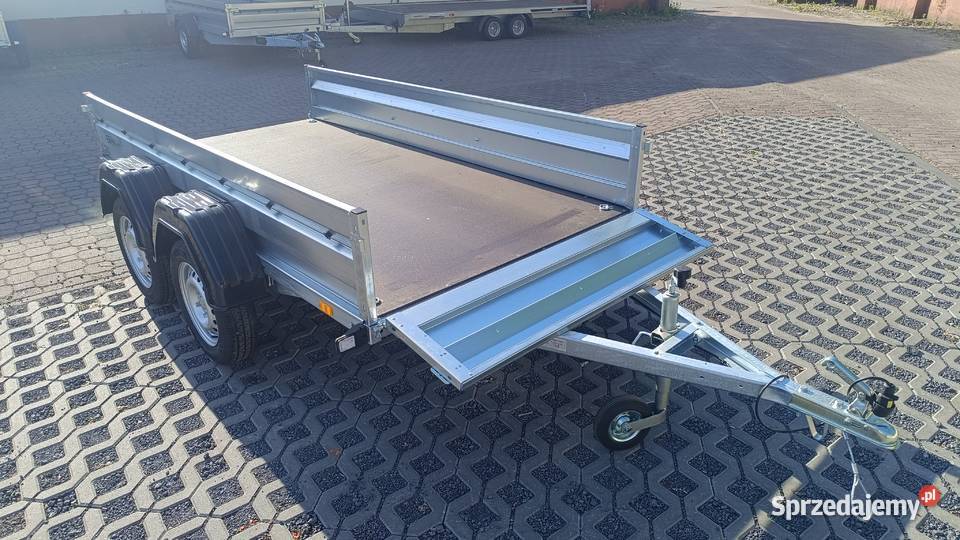 Przyczepka dwuosiowa Zasław 265t 750dmc burtowe Ostrowiec Świętokrzyski sprzedam
