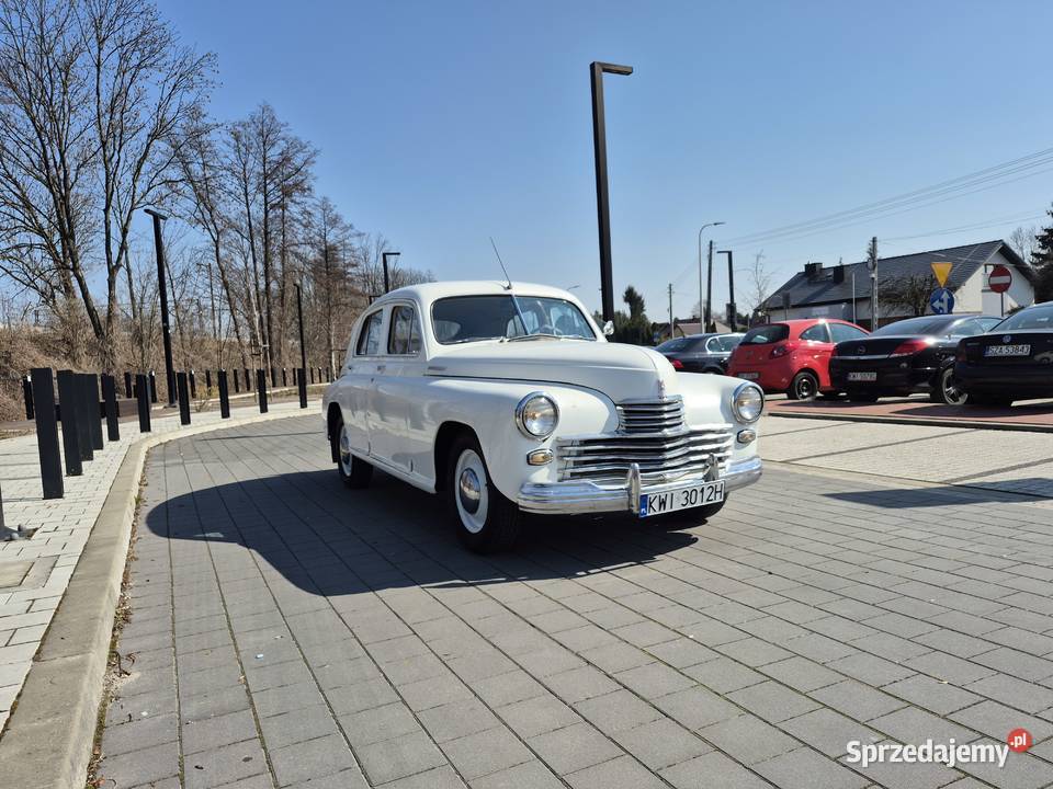 Fso Warszawa M20 garbuska gaz m20 Pobieda Podłęże sprzedam
