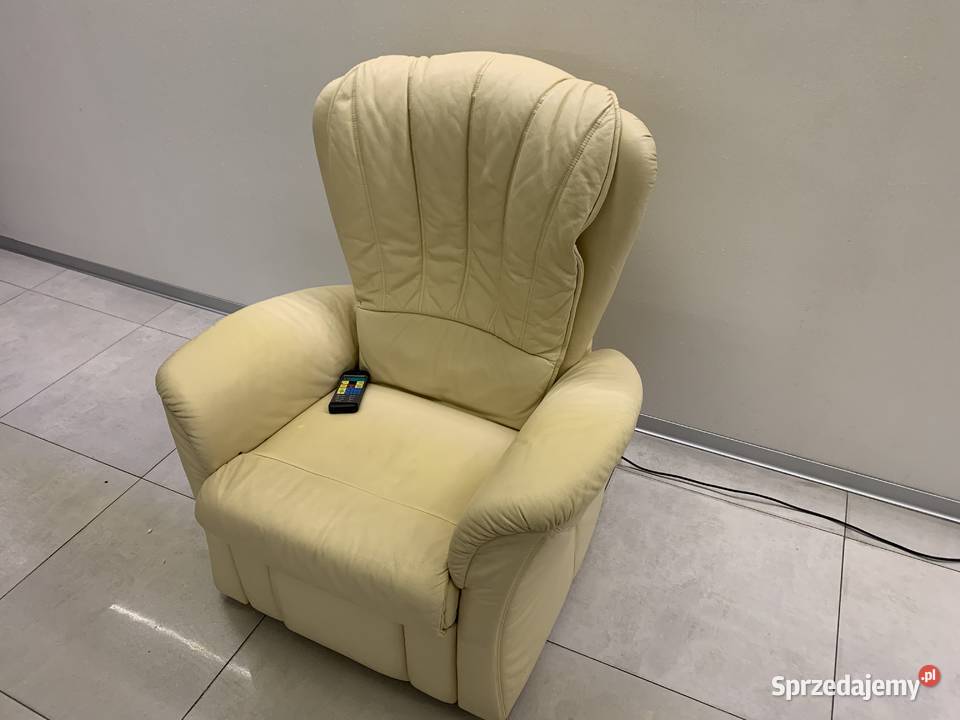 HIMOLLA CUMULUS SKÓRZNY FOTEL Z SUPER MASAŻEM Kalety