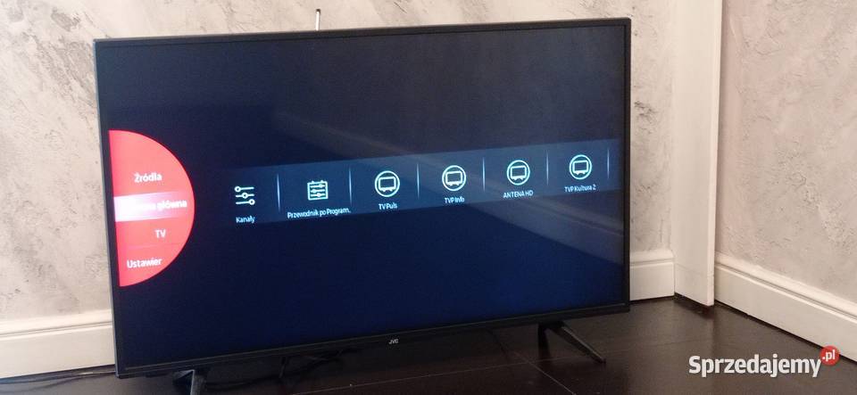 Telewizor JVC 43 cale LCD LED 540 MONITOR VGA śląskie Częstochowa