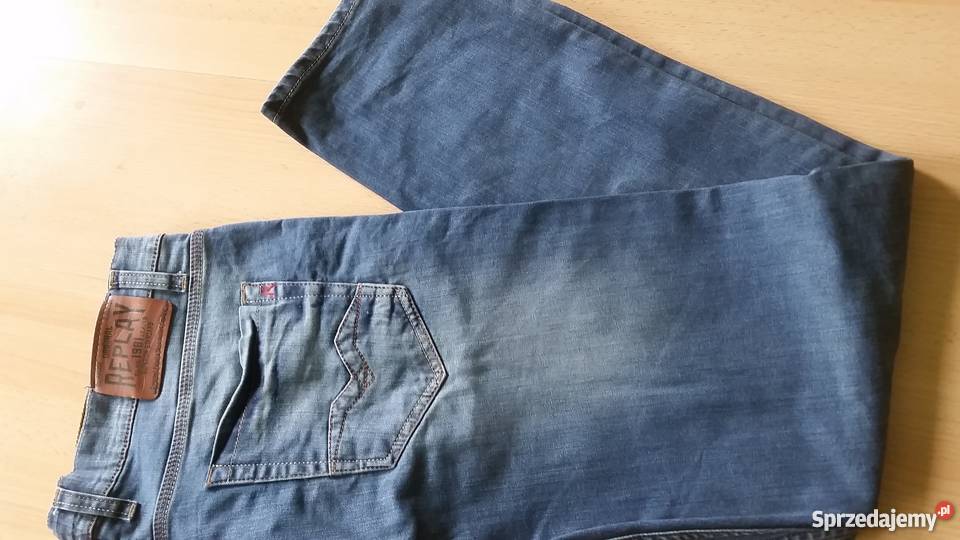 XL spodnie męskie eleganckie wyjściowe replay Rozmiar XL Kielce