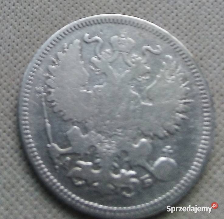 ROSJA20 KOPIEJEK 1863 rSREBRO 0750 ALEKSANDER Legionowo sprzedam