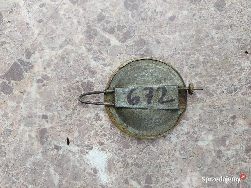 672 Wahadło starego zegara ściennego pomorskie Tczew