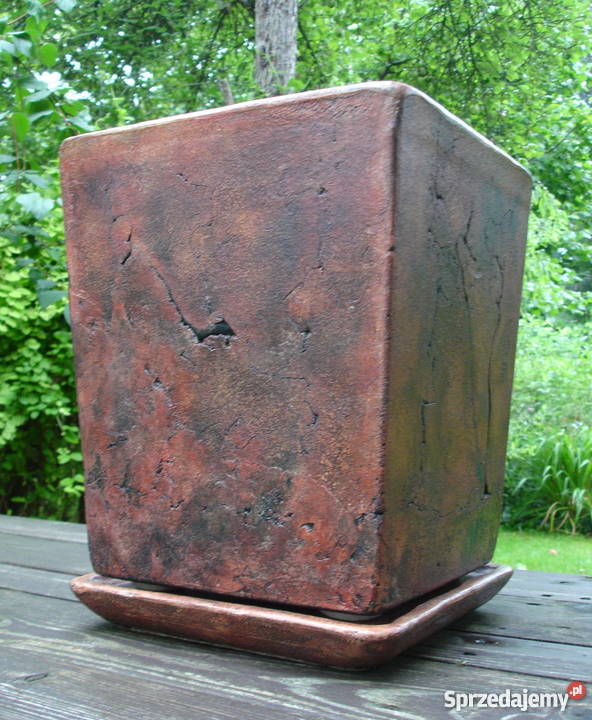 Sprzedam ceramiczną donicę spodek 40 x 31 Jelenia Góra
