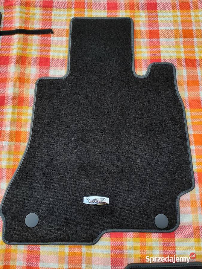 Oryginalne dywaniki welurowe Mercedes CL W216 Bolewice sprzedam