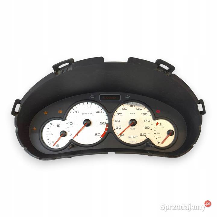 LICZNIK ZEGARY 9648836580 Peugeot 206 Lift 14 Chełm