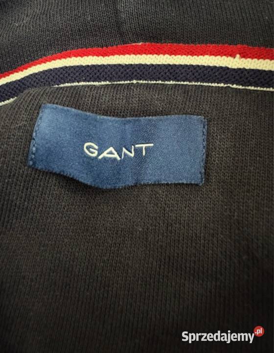 Bluza z Kapturem Gant Granatowa Meska Unisex Kłobuck