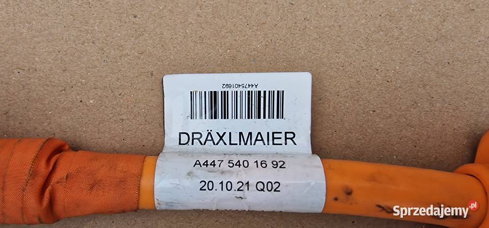 MERCEDES VITO W447 EQV PRZEWÓD KABEL ŁADOWANIA lubuskie