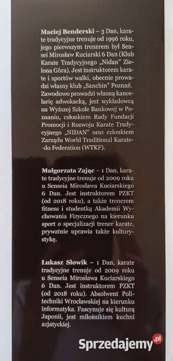 KONSPEKT TRENINGÓW KARATE TRADYCYJNEGO Warszawa