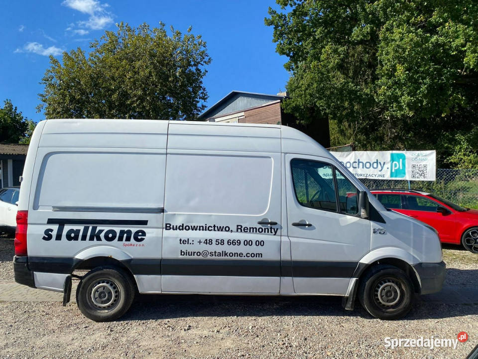 Volkswagen Crafter 20 tdi 140 ladny zadbany brak Gdańsk