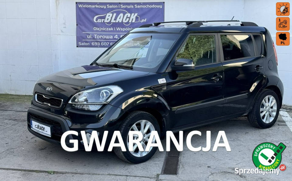 Kia Soul Gwarancja 12 mcy Salon Polska aluminiowe felgi