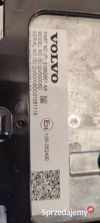 VOLVO XC40 EKRAN WYŚWIETLACZ 31682851 dolnośląskie