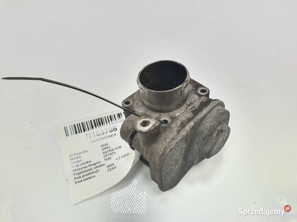 PRZEPUSTNICA OPEL ASTRA H III Lipno