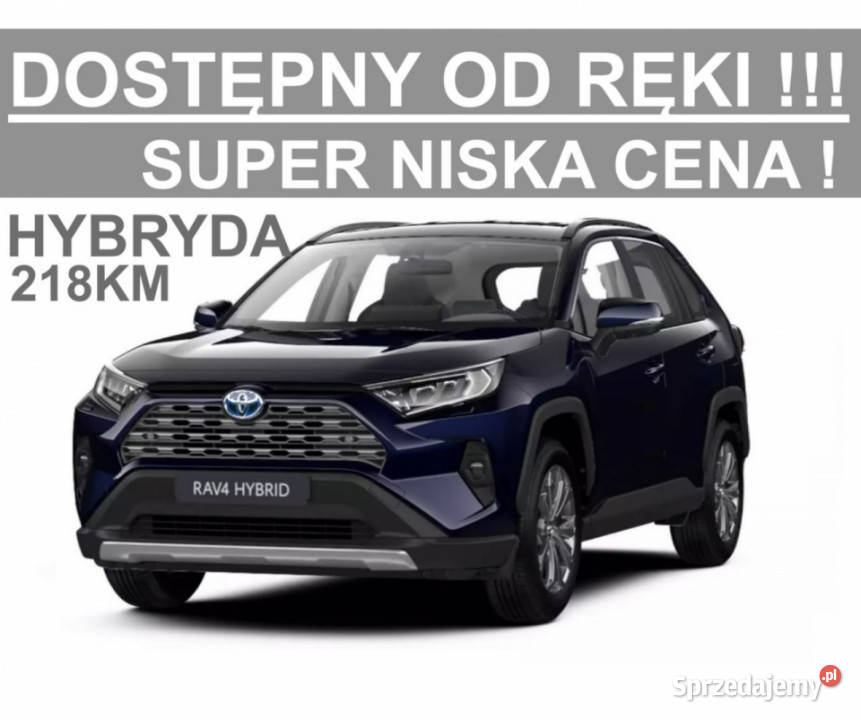 Toyota RAV4 Hybryda 218 Comfort Pakiet Style czujnik zmierzchu Szczecinek sprzedam