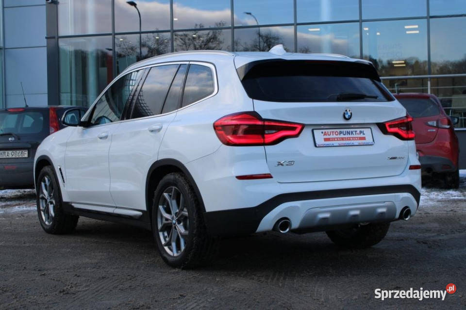 BMW X3 2020r LED Półskóra Navi El Klapa Klima Kraków