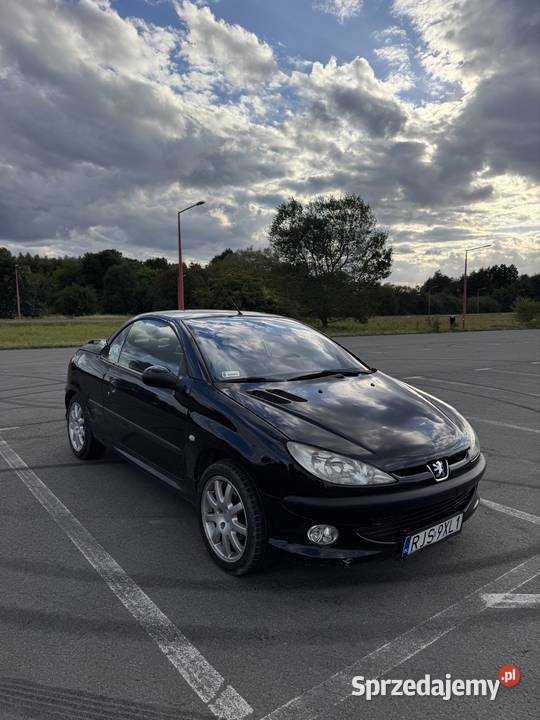 Peugeot 206 CC 16 kabriolet Rok produkcji 2002 Krosno