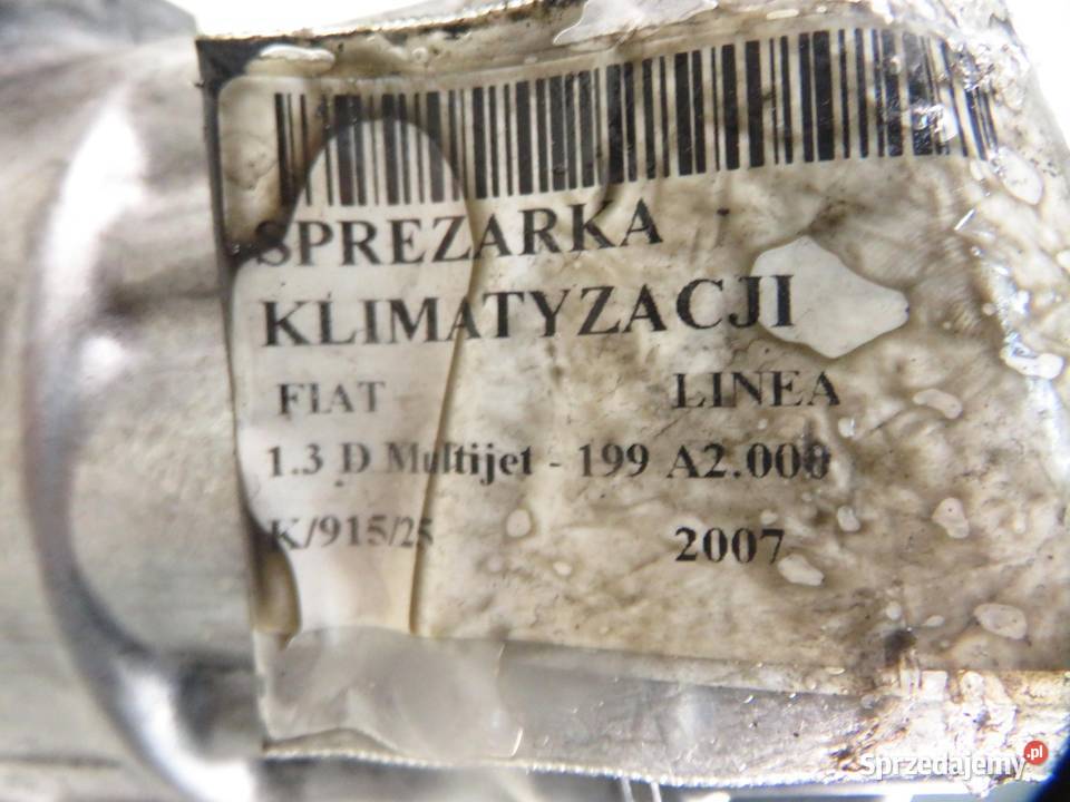 KOMPRESOR KLIMATYZACJI FIAT LINEA 13 D Multijet
