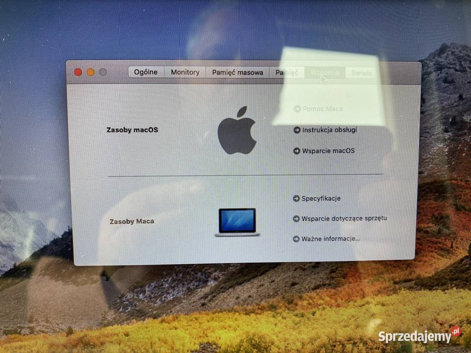 Macbook Pro 133 2010 A1278 8GB DDR3 SSD 240 GB Kościan sprzedam