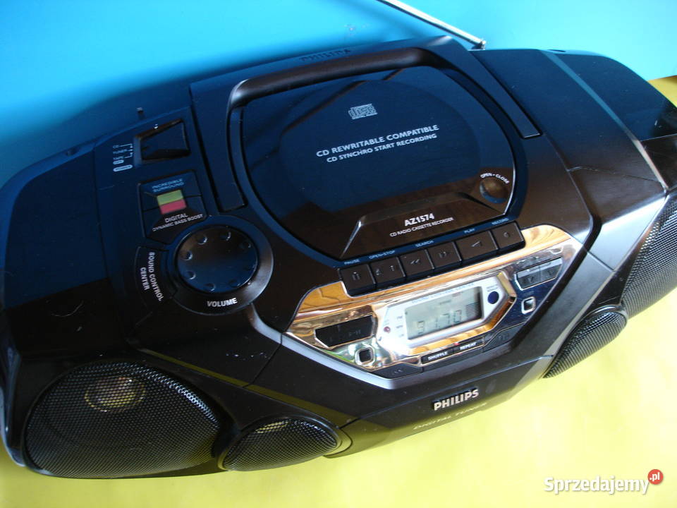 Radiomagnetofon z CD PHILIPS AZ1574 Zielona Góra