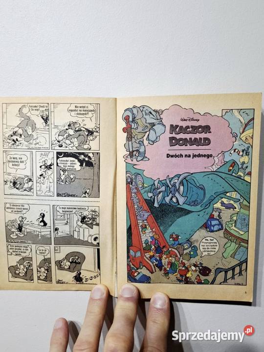 Komiks kaczor donald retro vintage stary Kraków