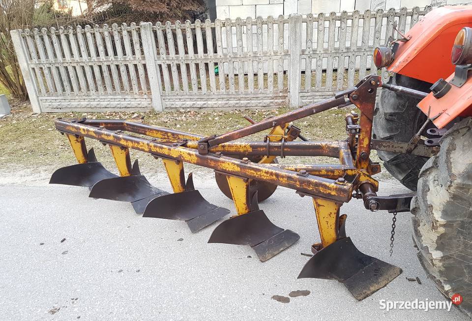 Pług 5skibowy ORYGINAŁ Grudziądz ładny stan Dąbrowa Tarnowska