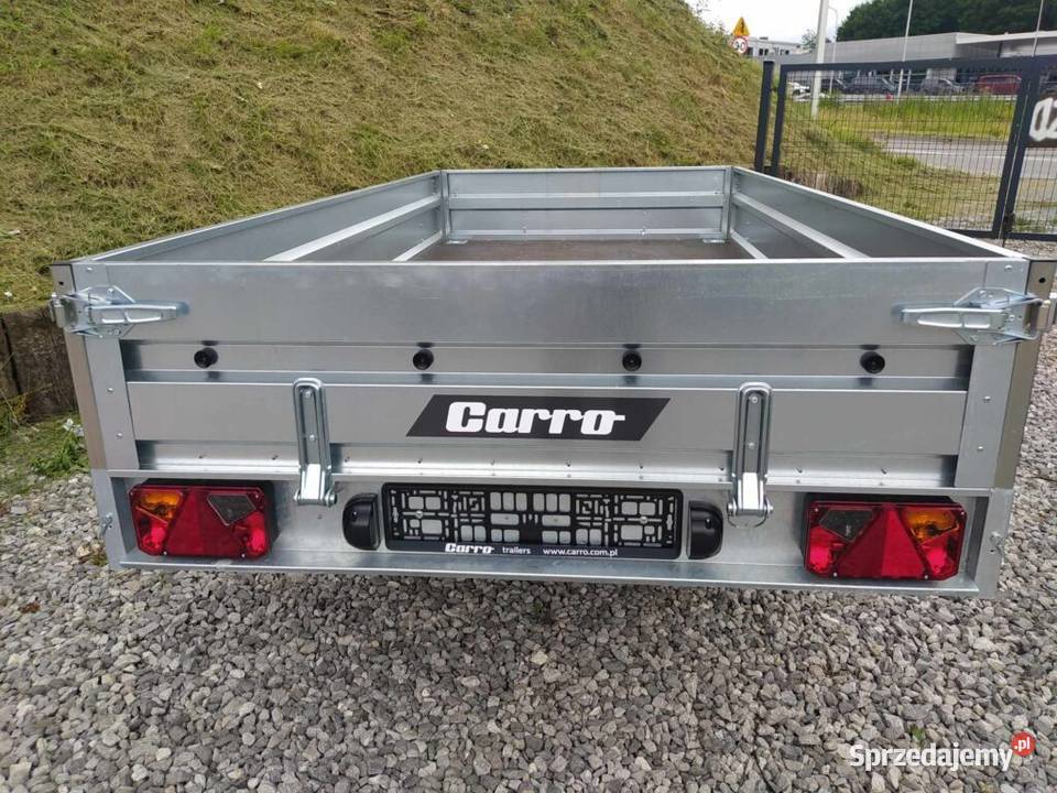 Przyczepa dwuosiowa platforma CARRO DELTA 3015 2 Lublin