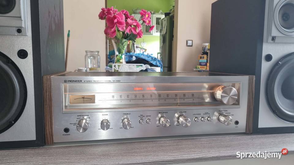 Amplituner Pioneer SX550 2x30W Top Japan Vintage Amplitunery Warta