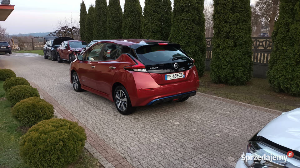 Nissan Leaf 2019 40kWh pompa ciepła kamera Kielce