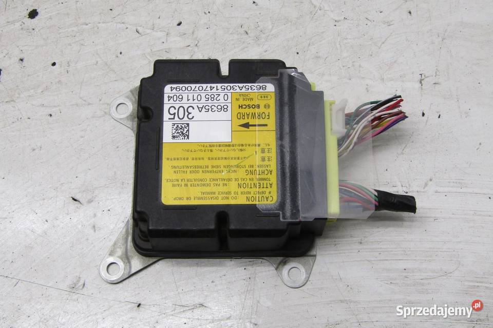 MODUŁ SENOSOR PODUSZEK POWIETRZNYCH MITSUBISHI lubelskie sprzedam