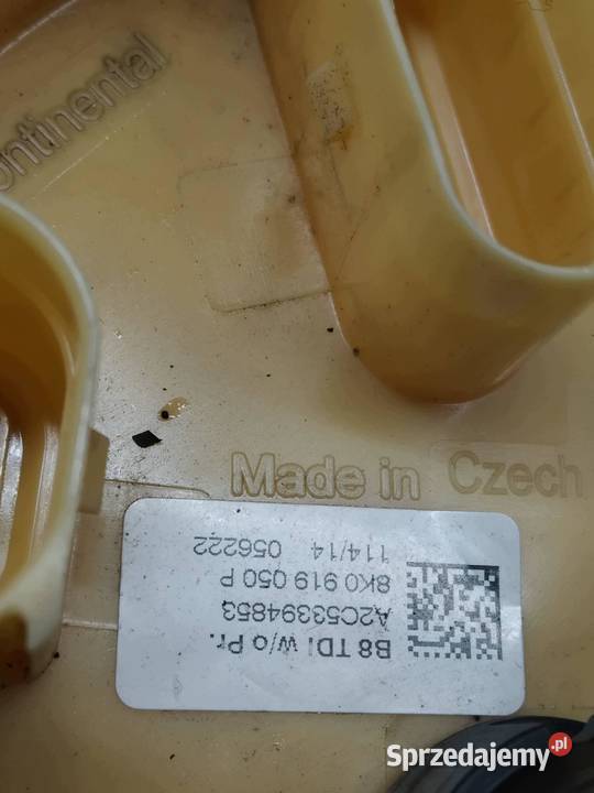 POMPA PALIWA PŁYWAK 20 TDI 8K0919050F Audi A4 IV świętokrzyskie