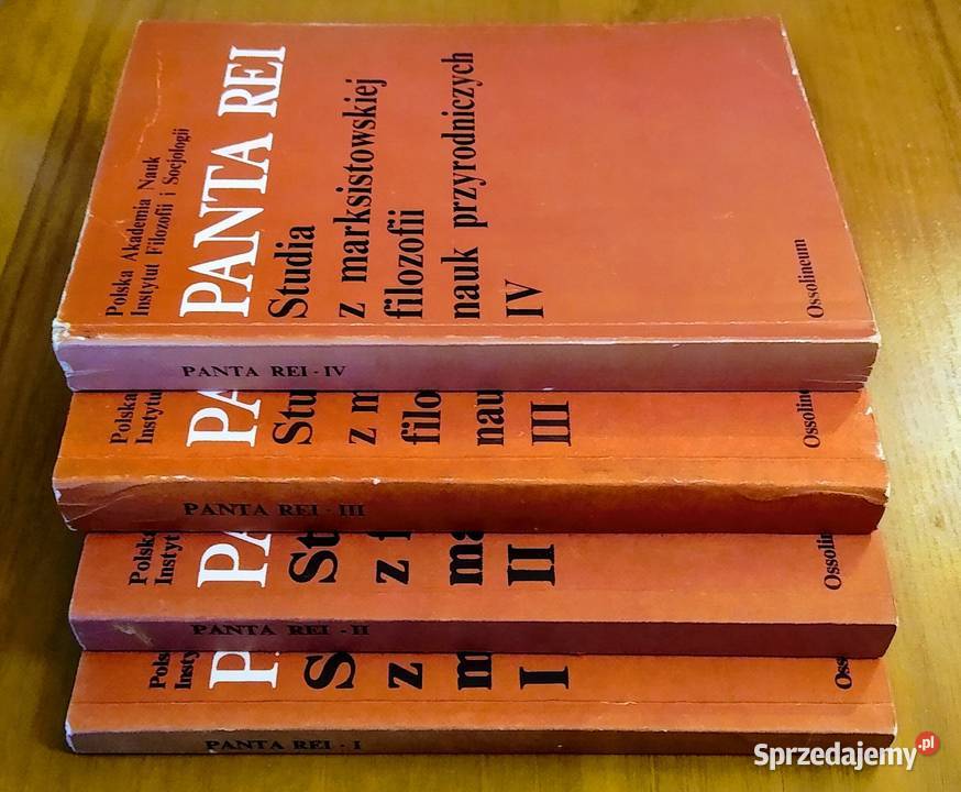 Panta Rei 14 studia z filozofii marksistowskiej Książki naukowe i popularnonaukowe