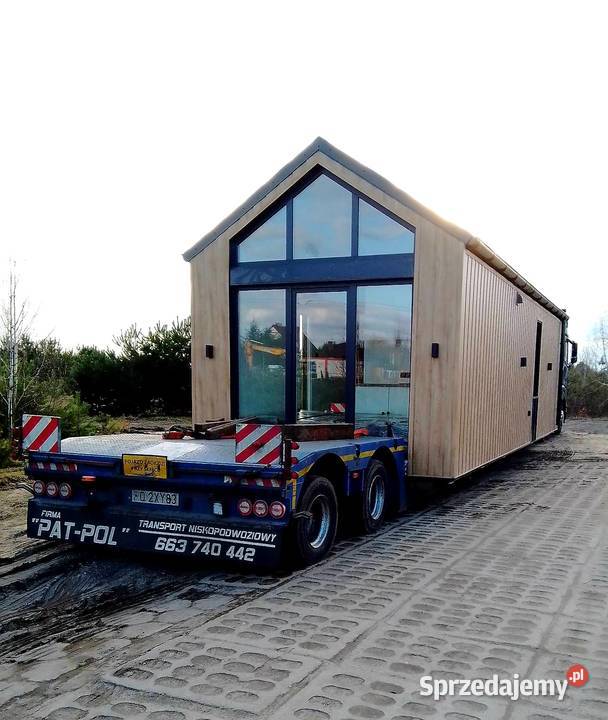 TRANSPORT NISKOPODWOZIOWY MASZYNY BUDOWLANE