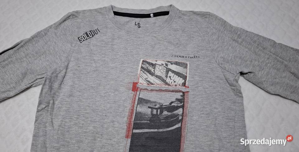 Koszulka długi rękaw chłopięca LS Komex 134 Bluzki, koszulki i kaftaniki śląskie Czeladź sprzedam