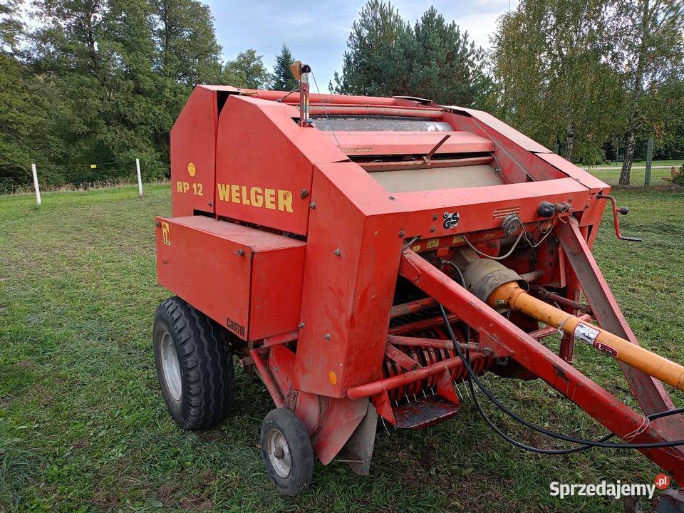Prasa rolującą Welger RP 12