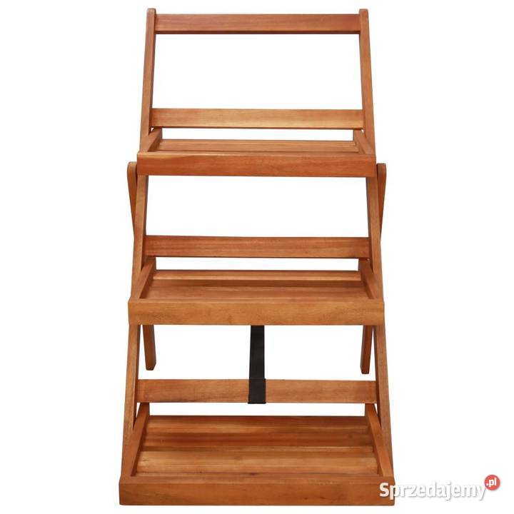 vidaXL Stojak na rośliny 3poziomy 50x63x80 Pozostałe Warszawa