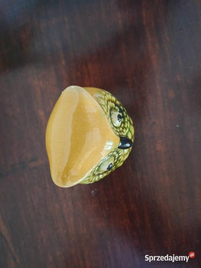 Sowa figurka ceramiczna Vintage pomorskie