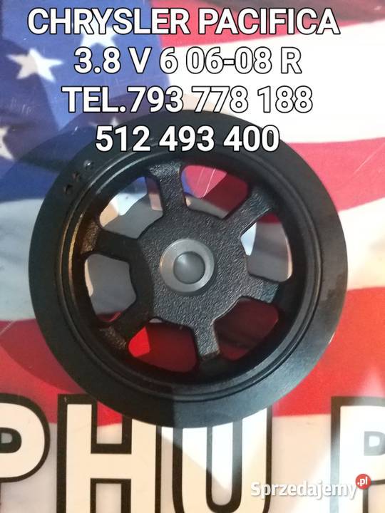 KOŁO PASOWE WAŁU CHRYSLER PACIFICA 38 V 6 0608 R Kawnice sprzedam