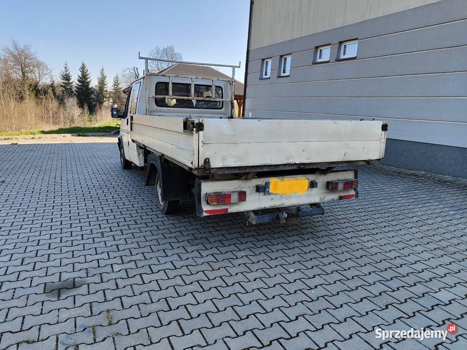 Ford Transit 25D 6 osob Skrzynia Doka 32mx21m