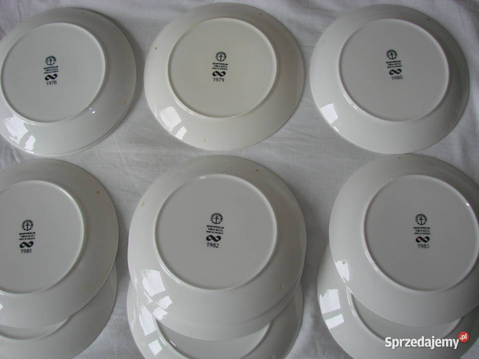 Mat Med Namn talerz kolekcjonerski Gustavsberg Pruszcz Gdański