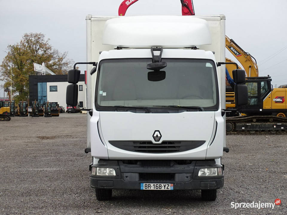 Renault MIDLUM 220 DXI Kontener 18 Euro Palet elektryczne szyby Kopana