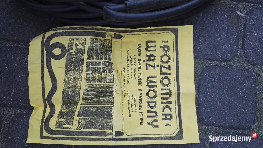 Poziomica wodna szlaufwaga 15 m gumowa