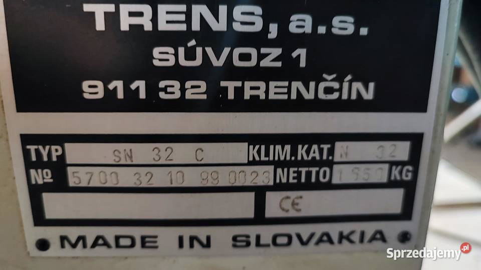 Tokarka do metalu TOS SN 32 Sucha Beskidzka
